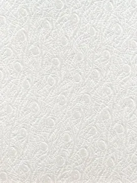 Sheet Peacock White Specialty