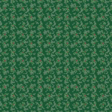 Sheet Holly On Green