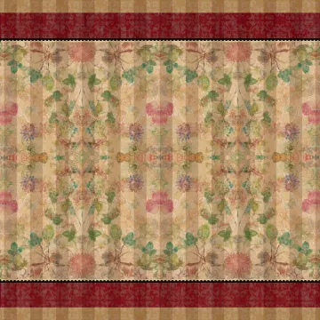 Sheet Burgundy Collage