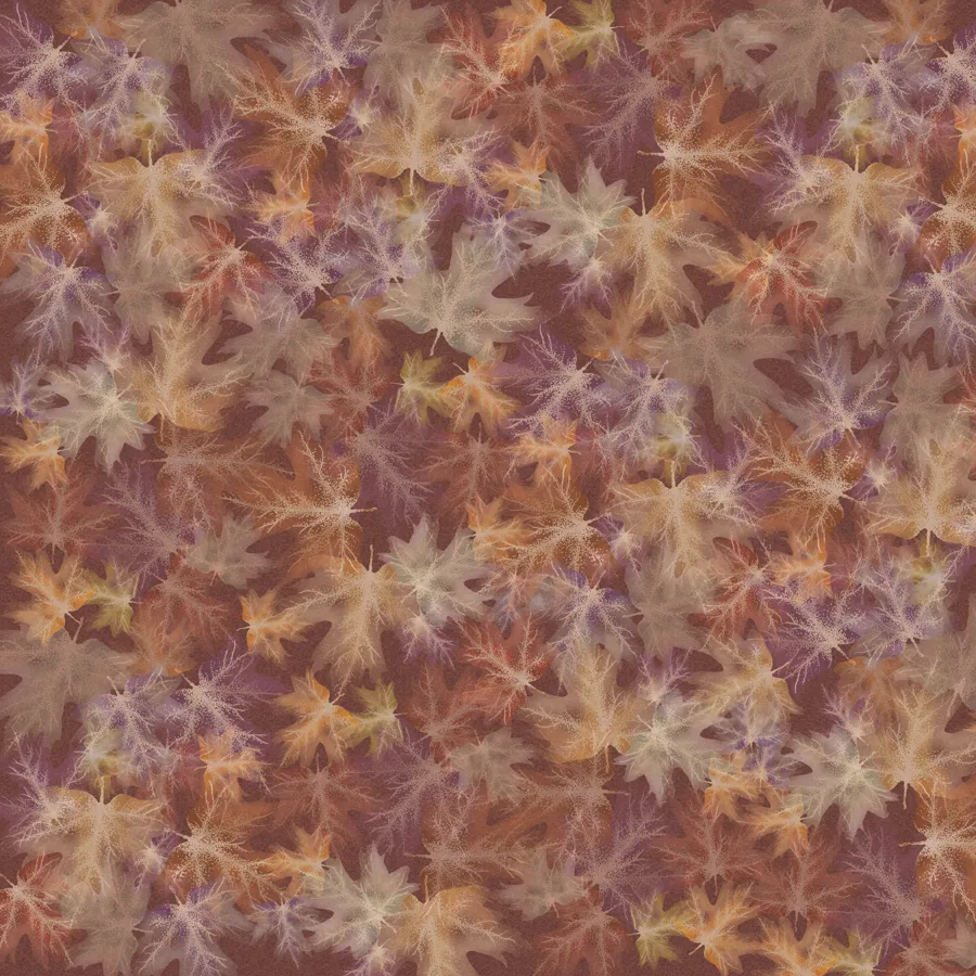 Brown Leaves 12x12, 15 Sheets