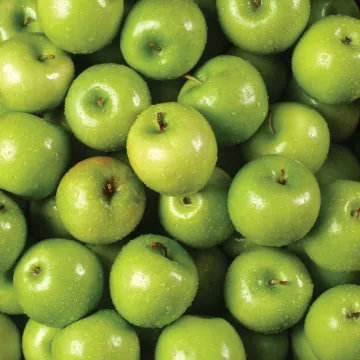 Sheet Green Apples