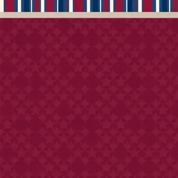 Patriotic Red Border 12x12, 15 Sheets