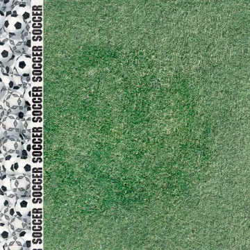 Sheet Soccer Border