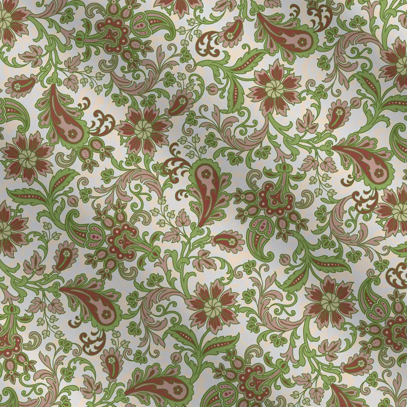 Sheet  Large Florals Foil