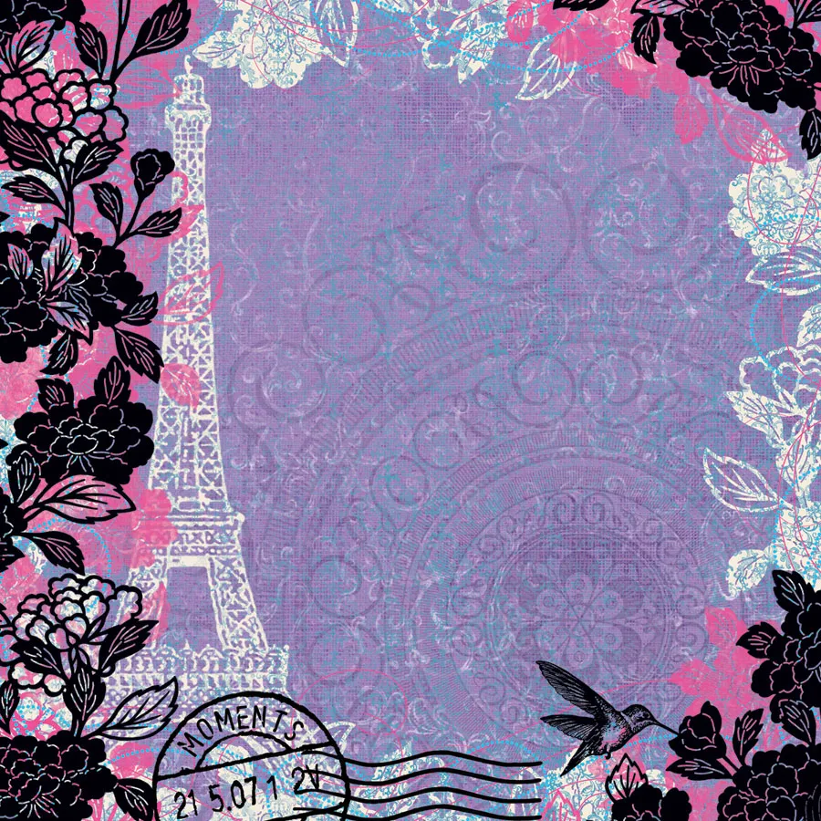 Sheet  Moments Flocked