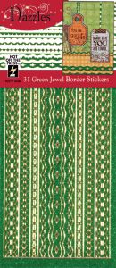 31 Green Jewel Border Dazzles