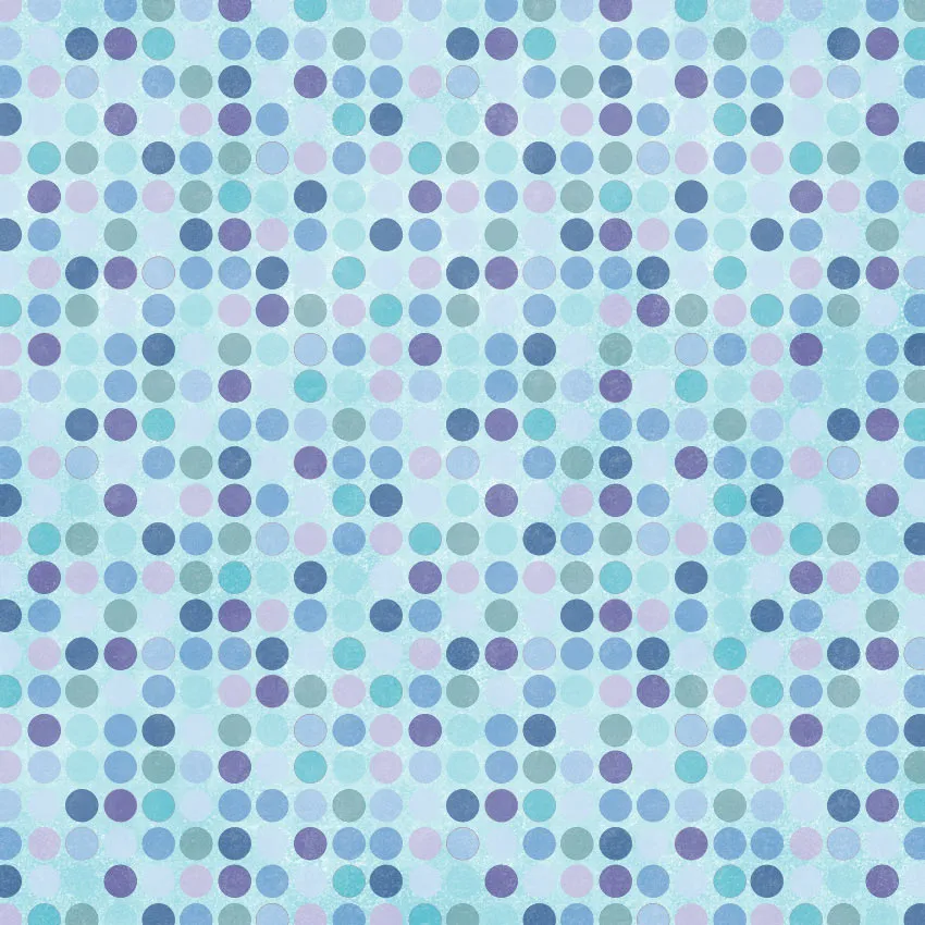 Winter Dots 8x8 sheet
