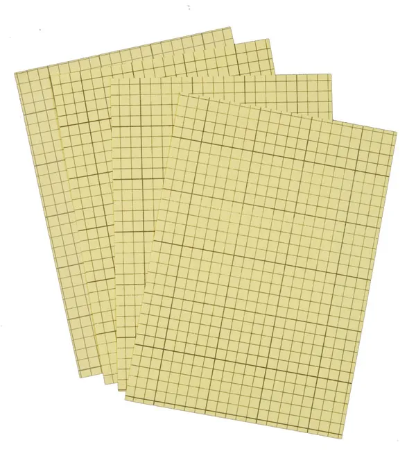 Transparent Double Sided Adhesive A4 - 4 Sheets