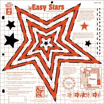 Easy Stars Template 12x12