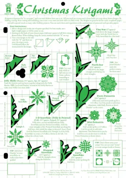 Christmas Kirigami Template
