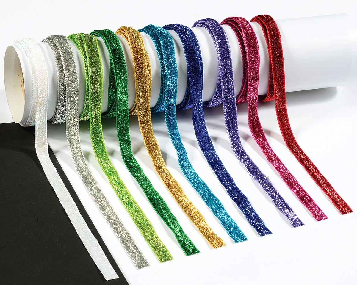 Velvet Glitter Ribbon Pack