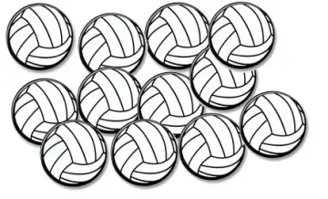 2 for 1 Volleyball Brads