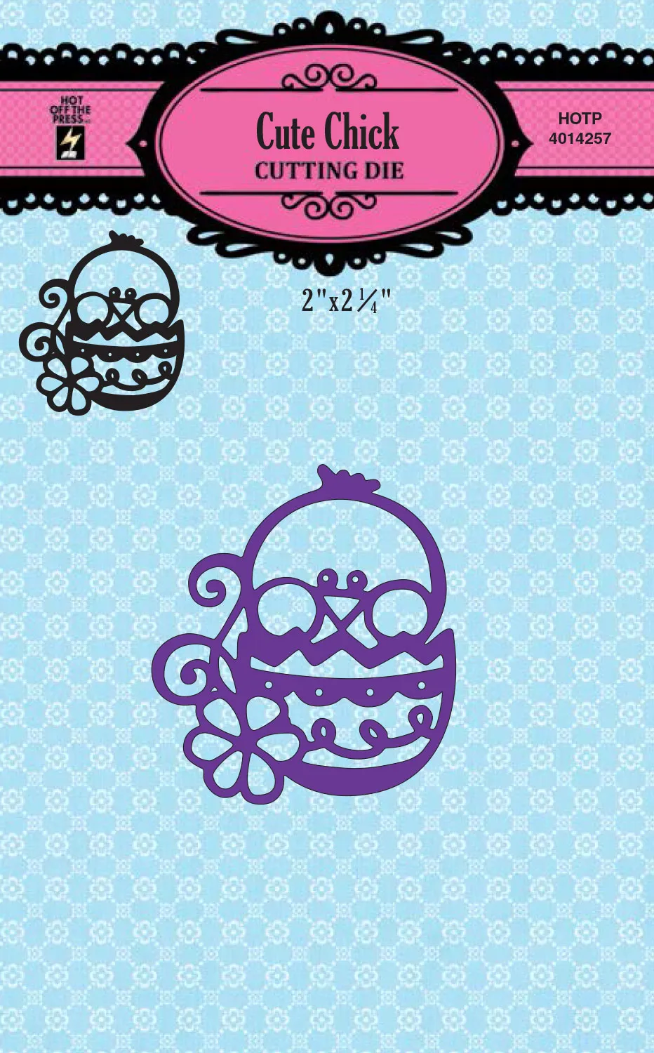 Cute Chick Cutting Die
