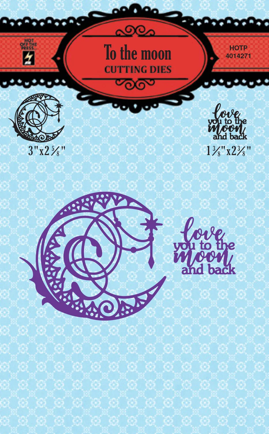 To the Moon Cutting Dies