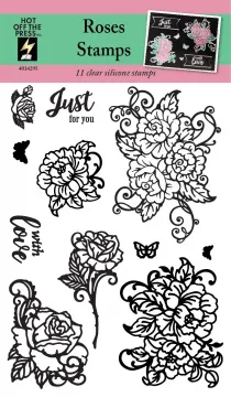 Roses Silicone Stamps
