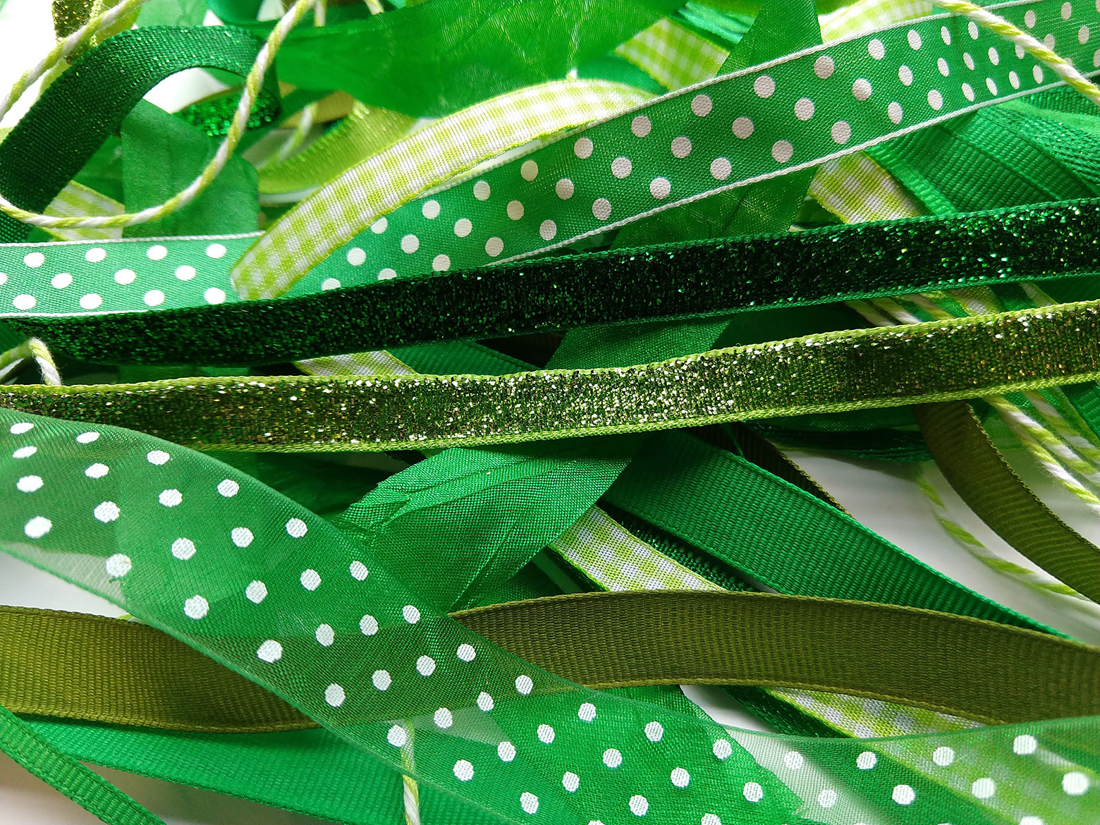 Green Ribbon Set