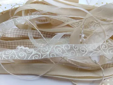 Ivory Ribbon Set