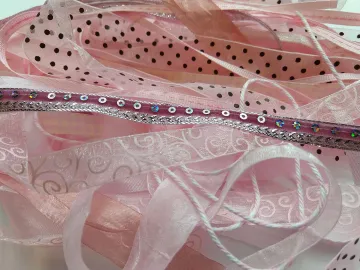 Light Pink Ribbon Set