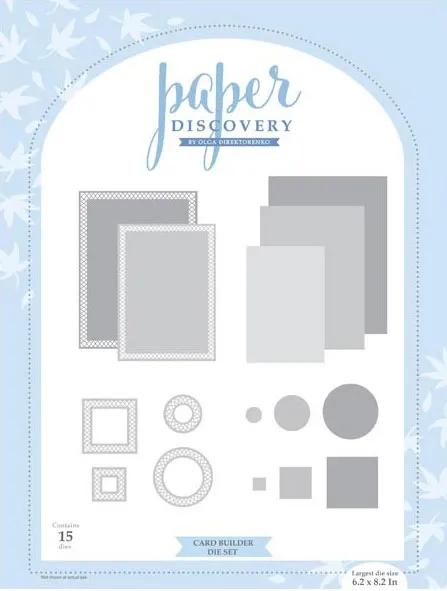 Paper Discovery Card Builder Cutting Dies