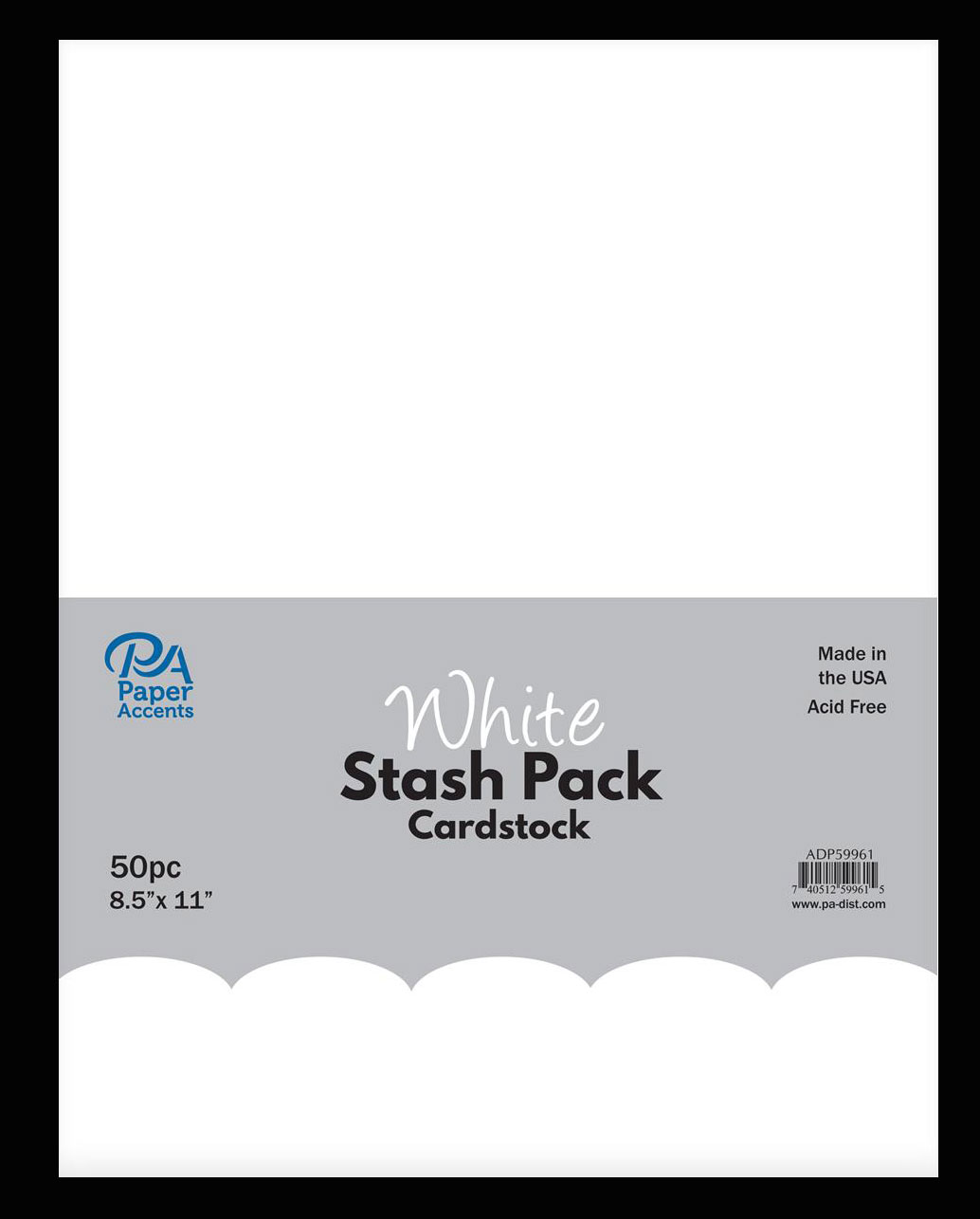 White Cardstock, 8.5x11, 50 sheets