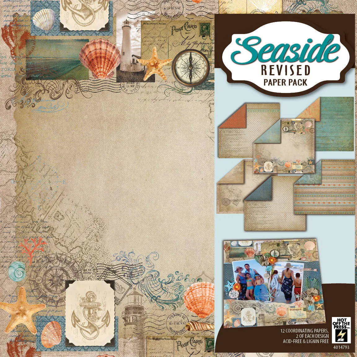 Seaside Revised Paper Pack