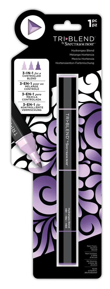 Hydrangea Tri Blend Markers