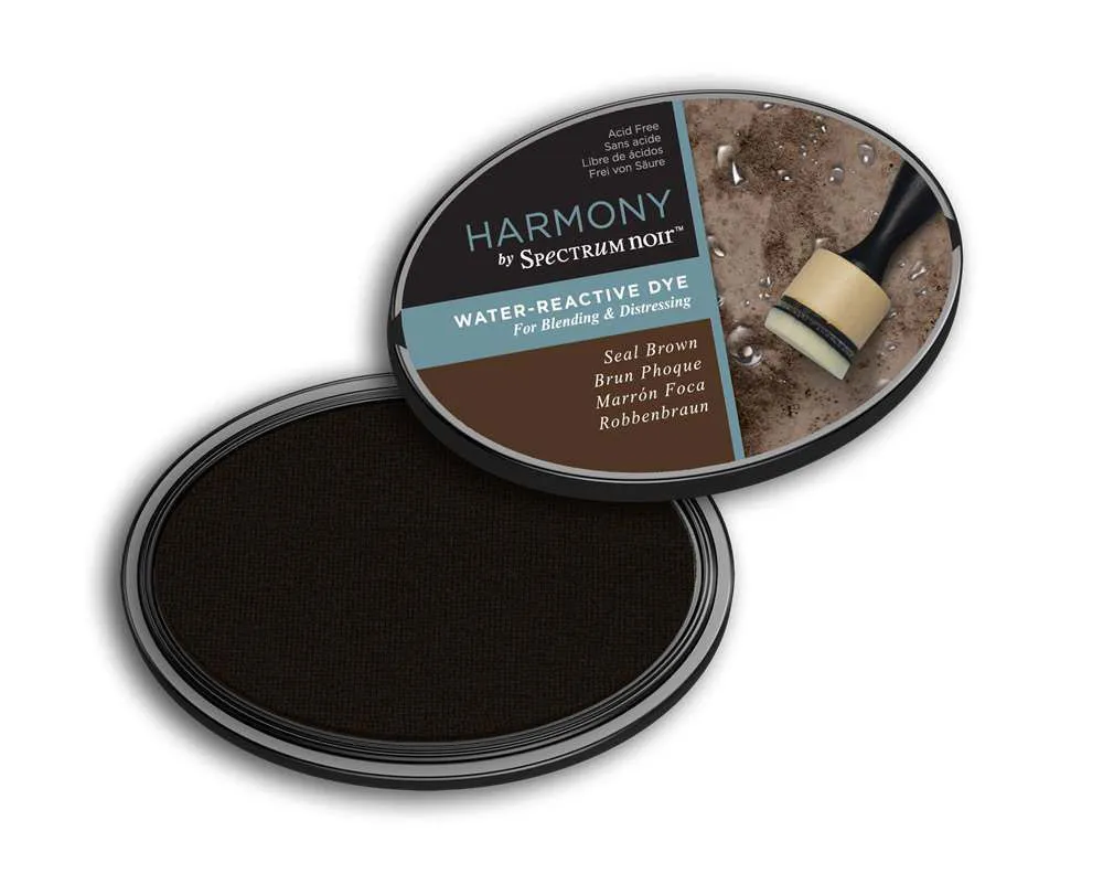 Harmony Seal Brown Water-Reactive Dye Ink Pad