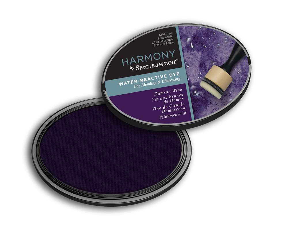 Harmony Damson Wine Water-Reactive Dye Ink Pad