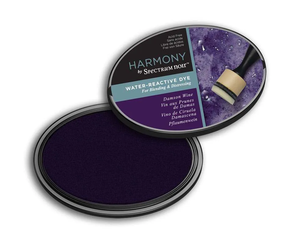 Harmony Damson Wine Water-Reactive Dye Ink Pad