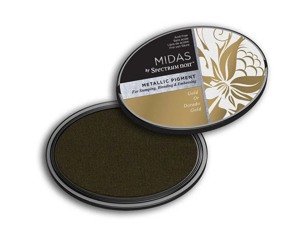 Midas Gold Pigment Ink Pad