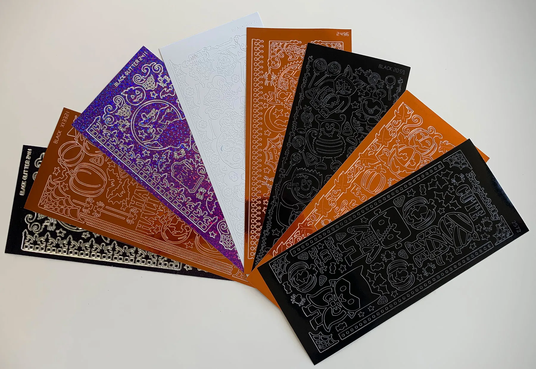 Halloween Dazzlesâ¢ Stickers Collection - 8 pack