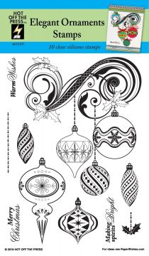 Elegant Ornaments Clear Stamps