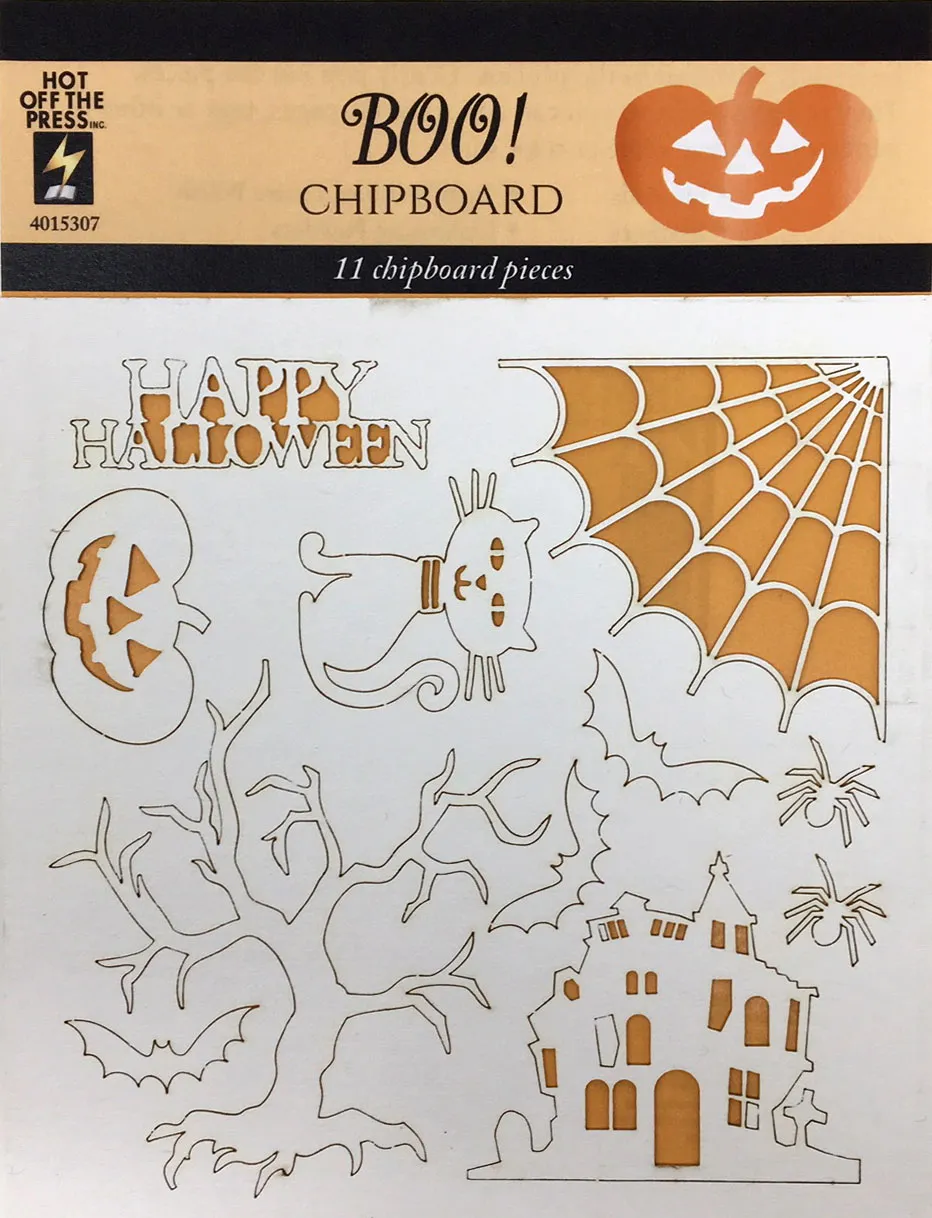 BOO! Chipboard
