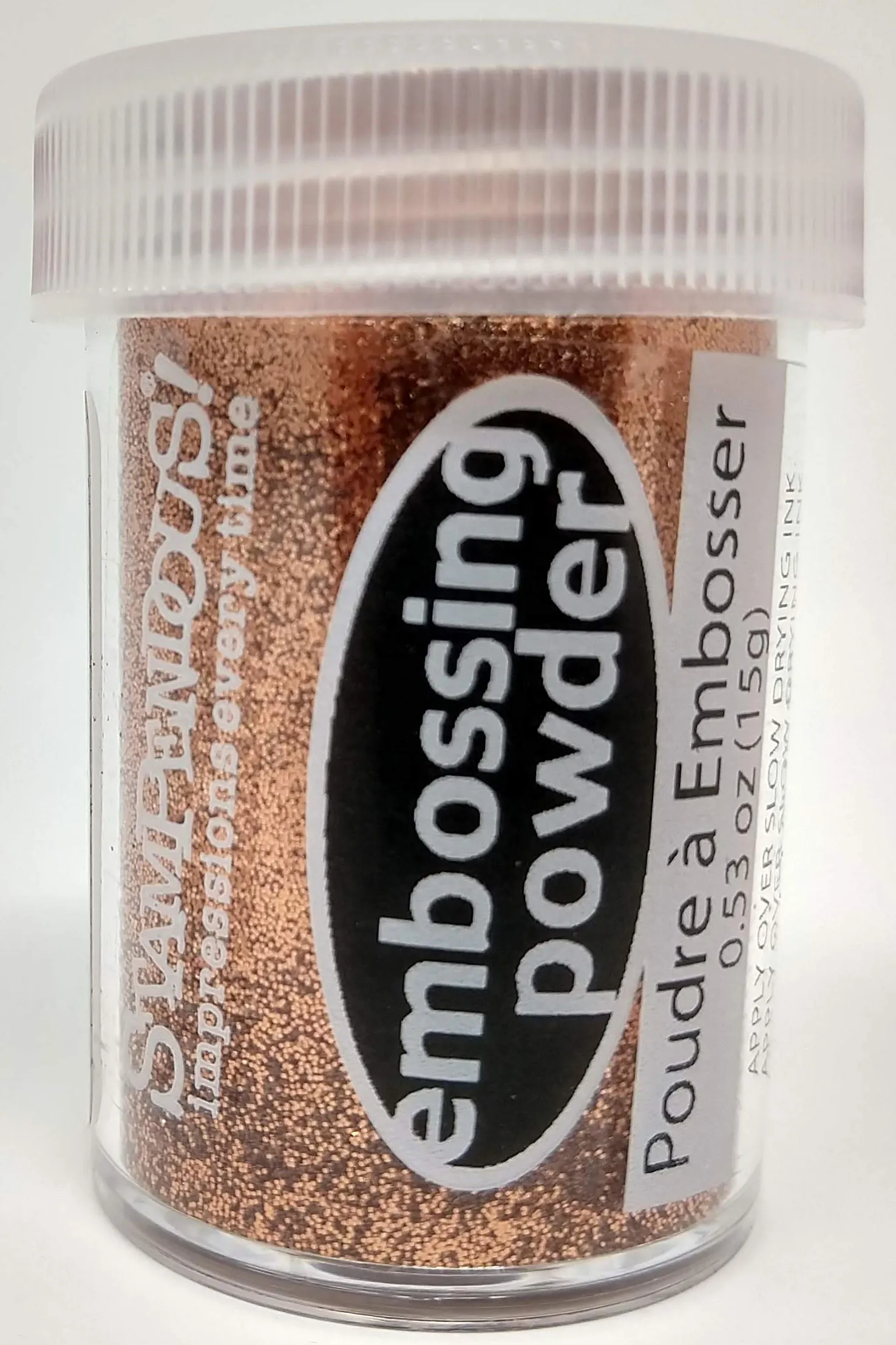 Copper Tinsel Sparkly Embossing Powder