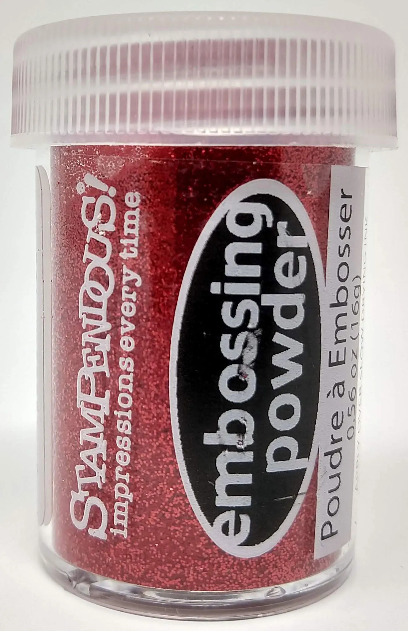 Ruby Red Opaque Embossing Powder