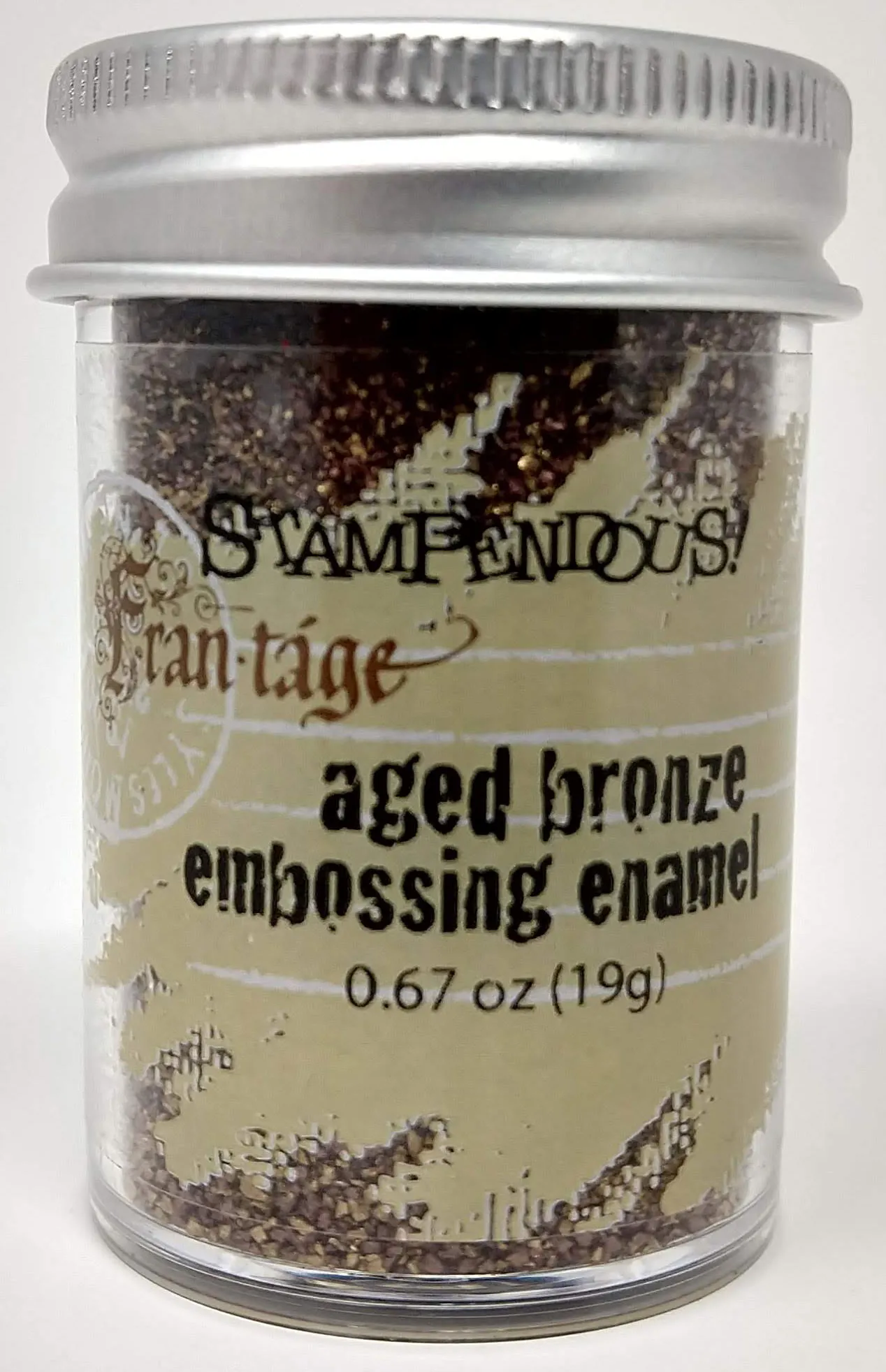 Aged Bronze Fran-tage Embossing Enamel