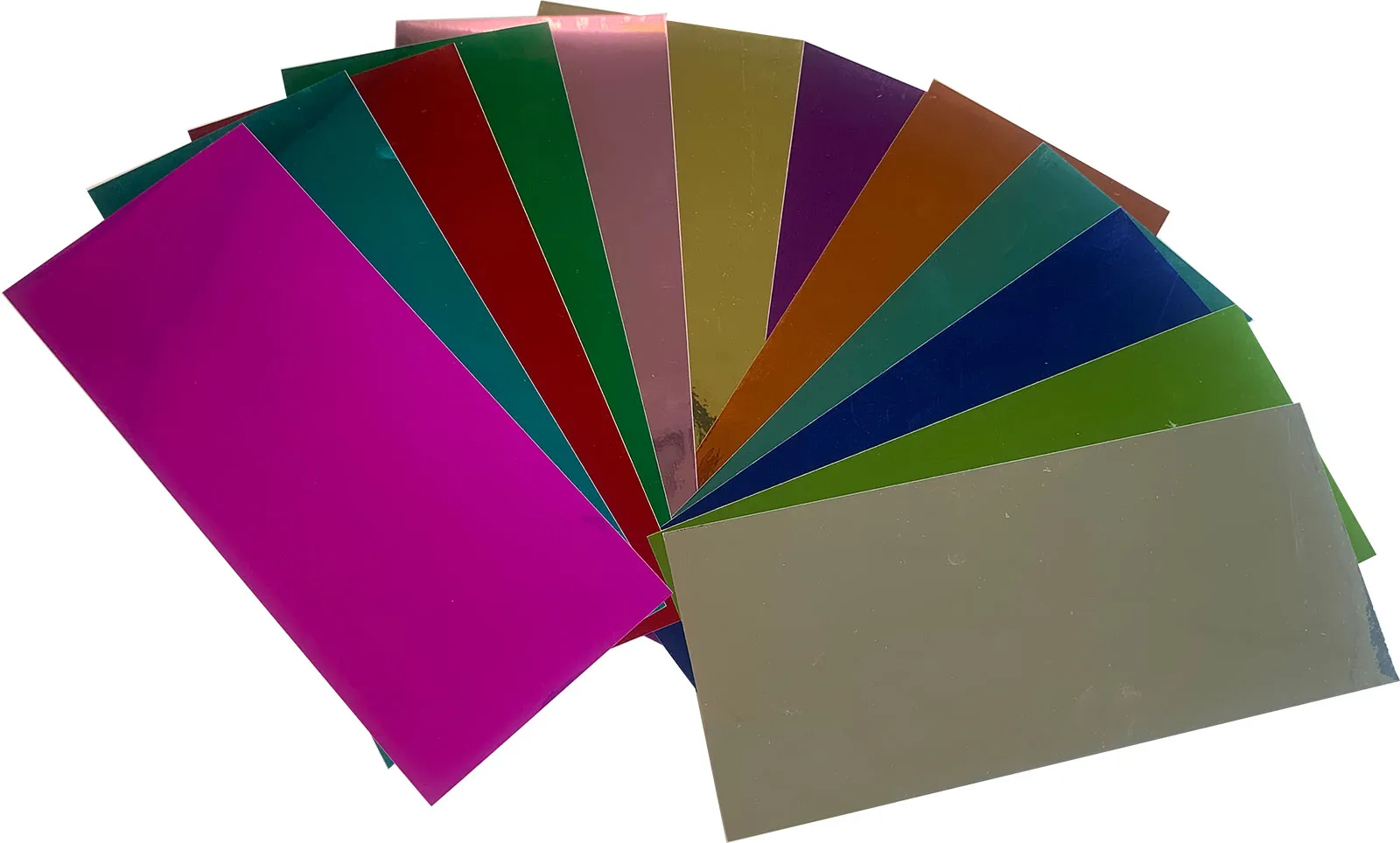 12 Mirror Sheets, 4x9