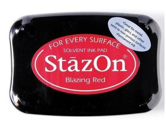 Blazing Red StazOn Ink Pad