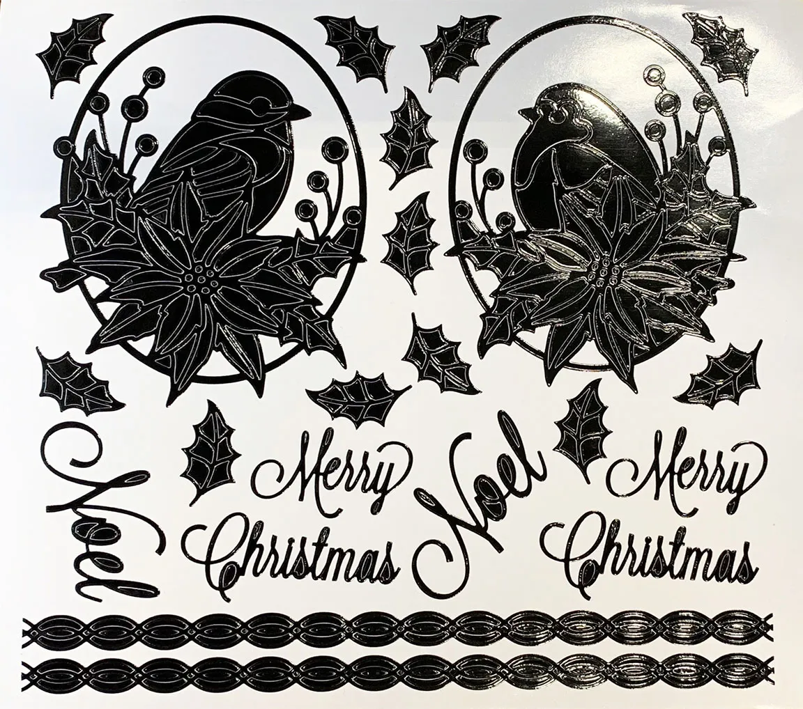 Christmas Robin Dazzles, 8x9