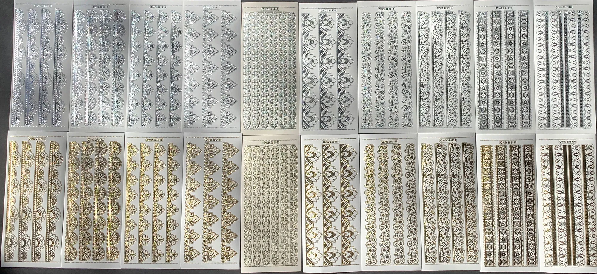 Fancy Borders Engraved Dazzles