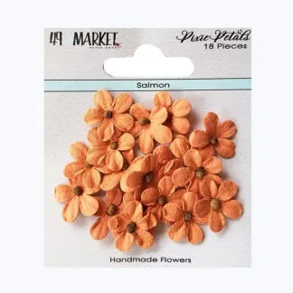 Salmon Pixie Petals, 18 pieces