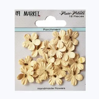 Parchment Pixie Petals, 18 pieces