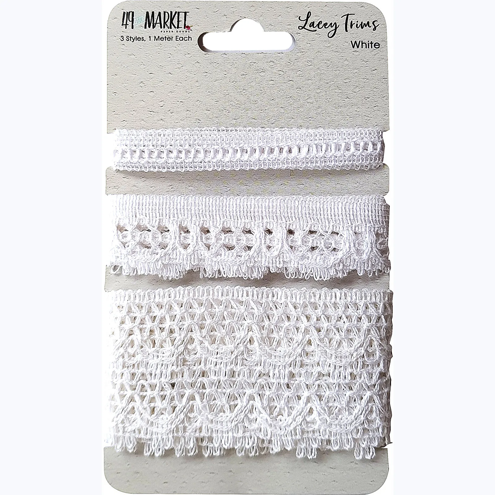 White Lacey Trims