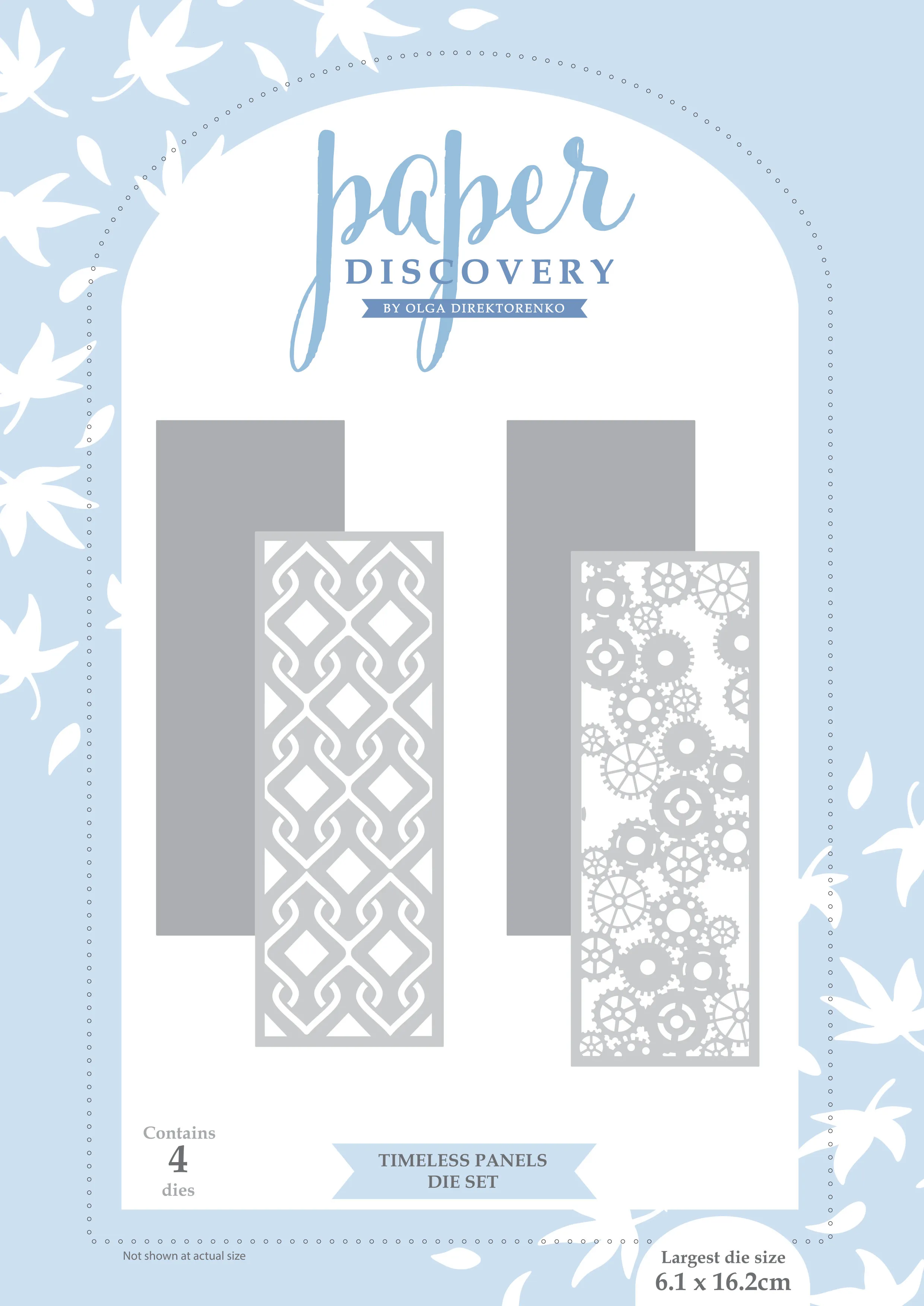 Paper Discovery Timeless Panels Cutting Dies