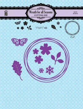 Wreath for all Season Cutting Dies