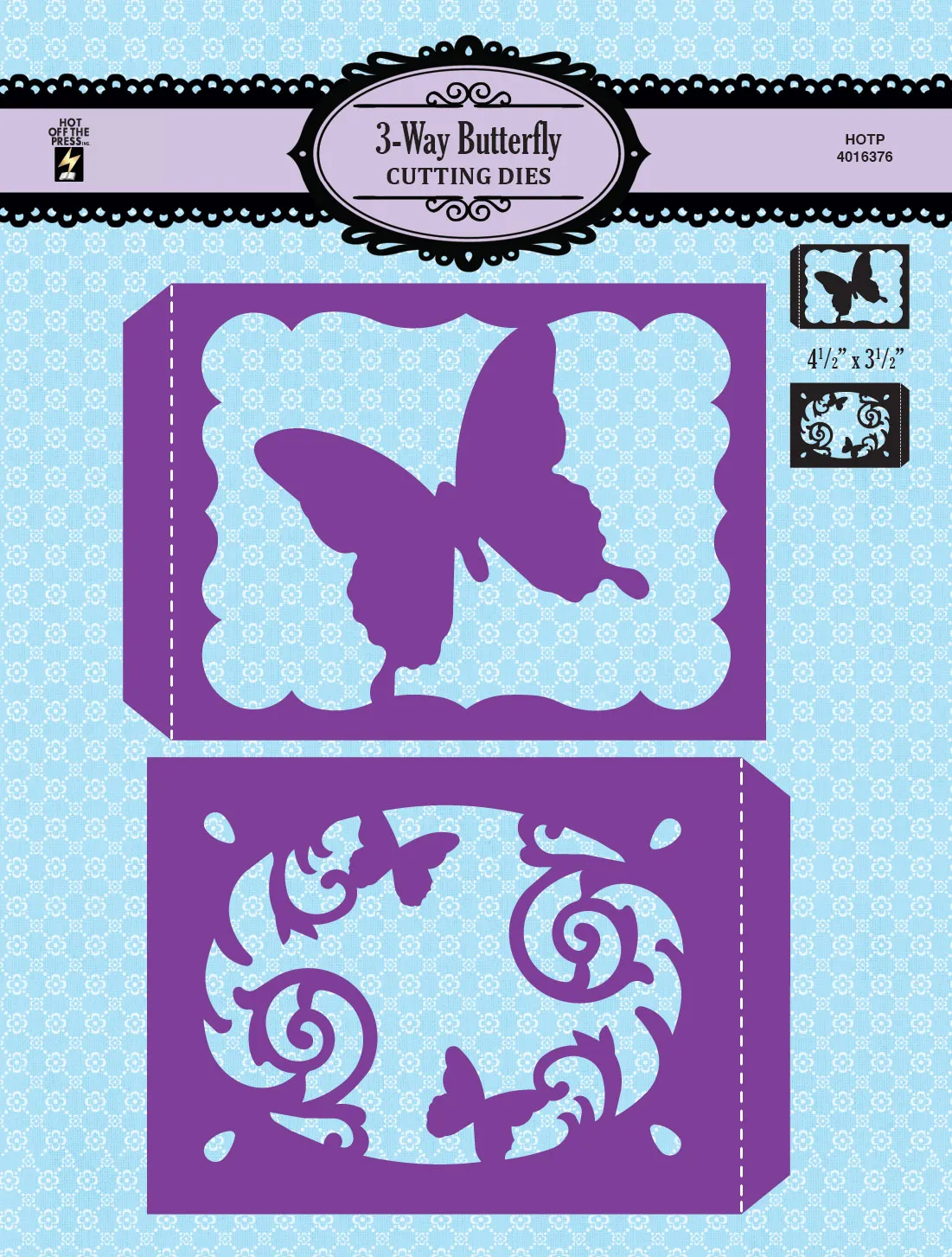 3-Way Butterfly Cutting Dies