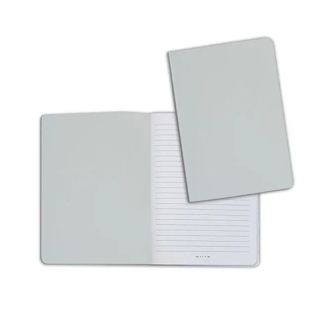A5 Notebook with Stone Paper Cover, lined pages