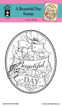 A Beautiful Day Clear Stamp