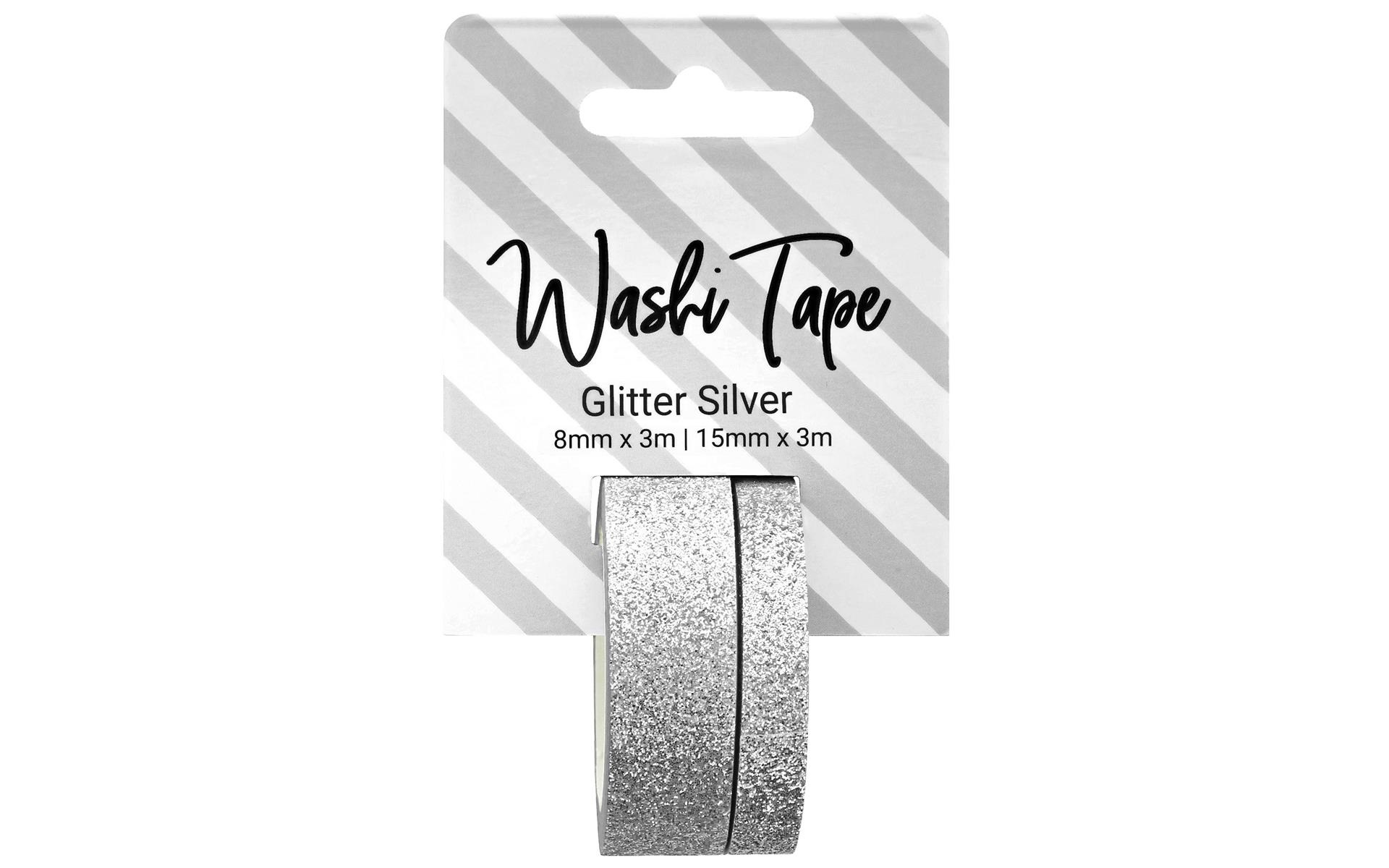 Silver Glitter Washi Tape