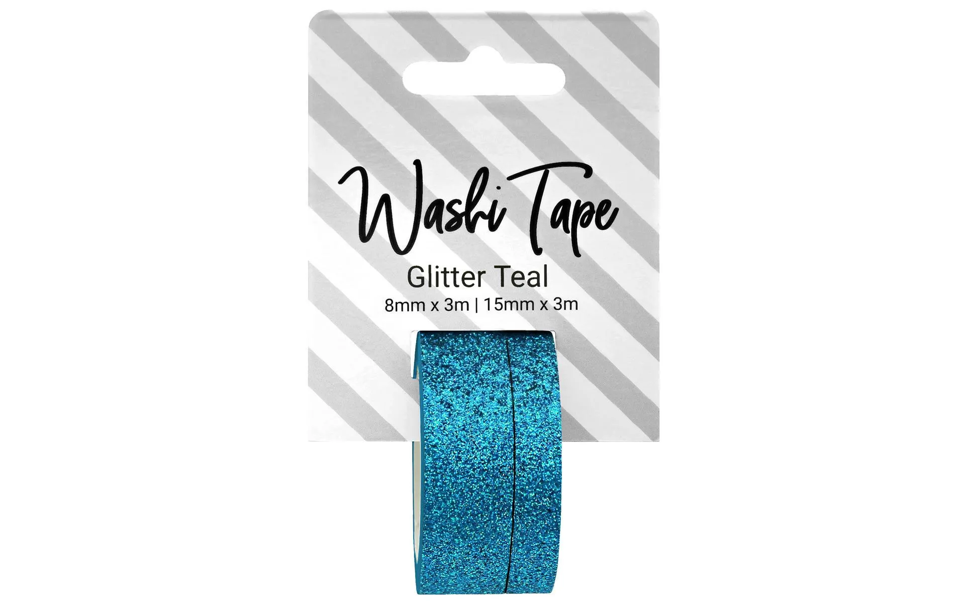 Teal Glitter Washi Tape
